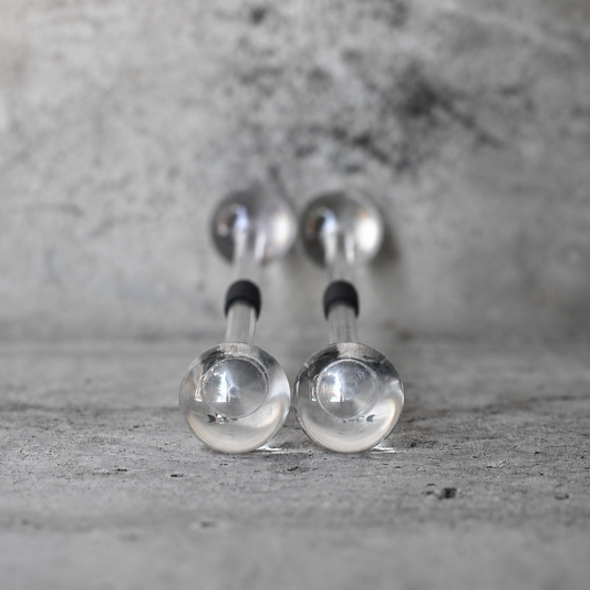 Crystal Baton Mini — PMMA Isolation Stick (Pair)