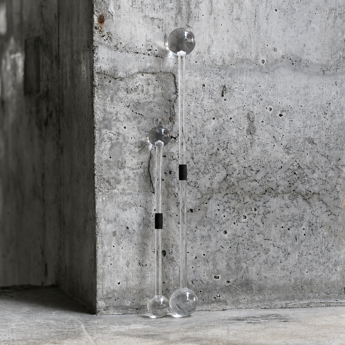 Crystal Baton — PMMA Isolation Stick (Pair)
