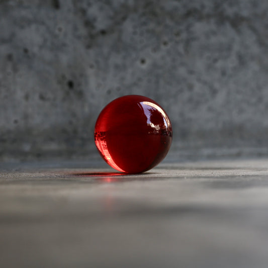 76mm Coloured Crystal Ball — PMMA Contact Juggling Ball