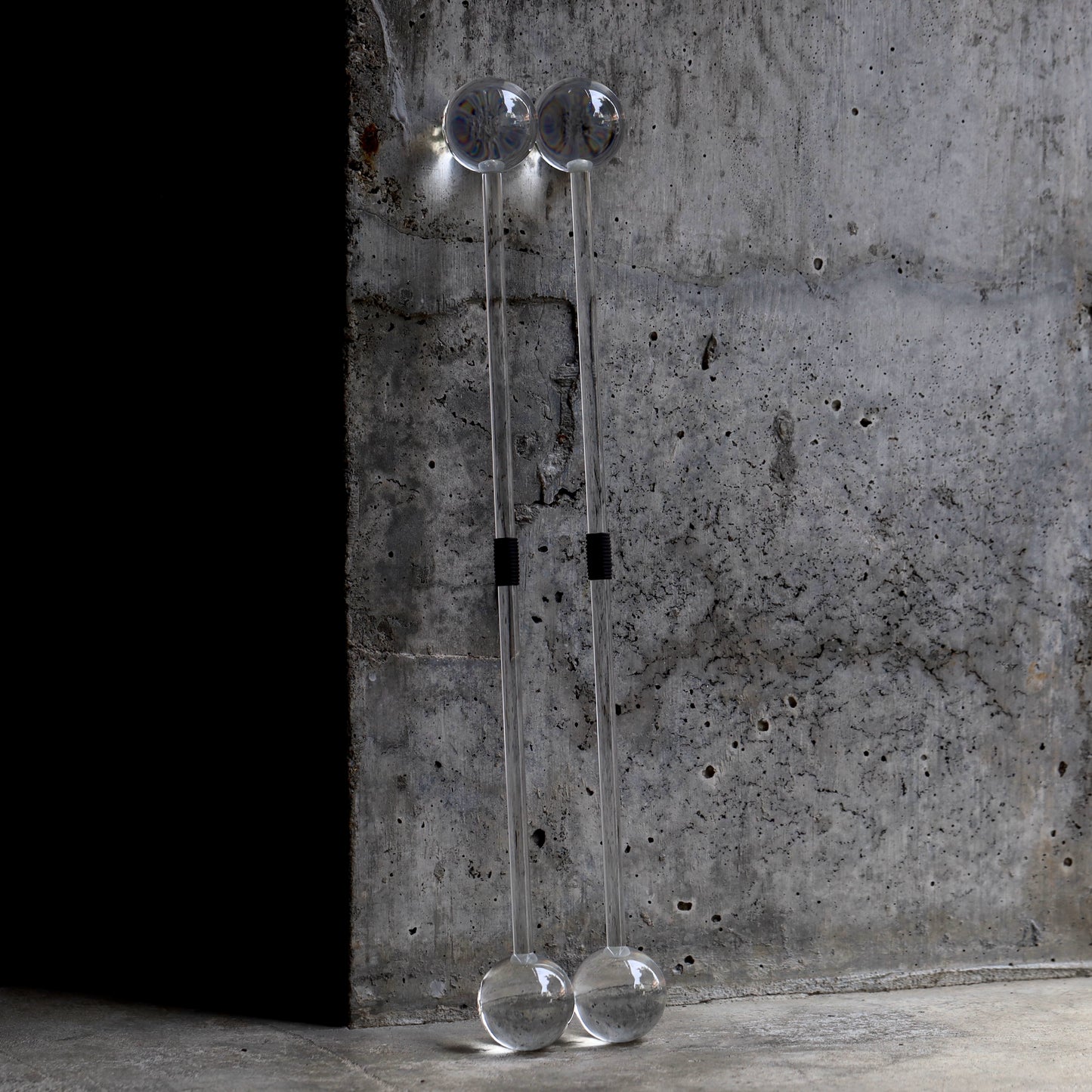 Crystal Baton — PMMA Isolation Stick (Pair)