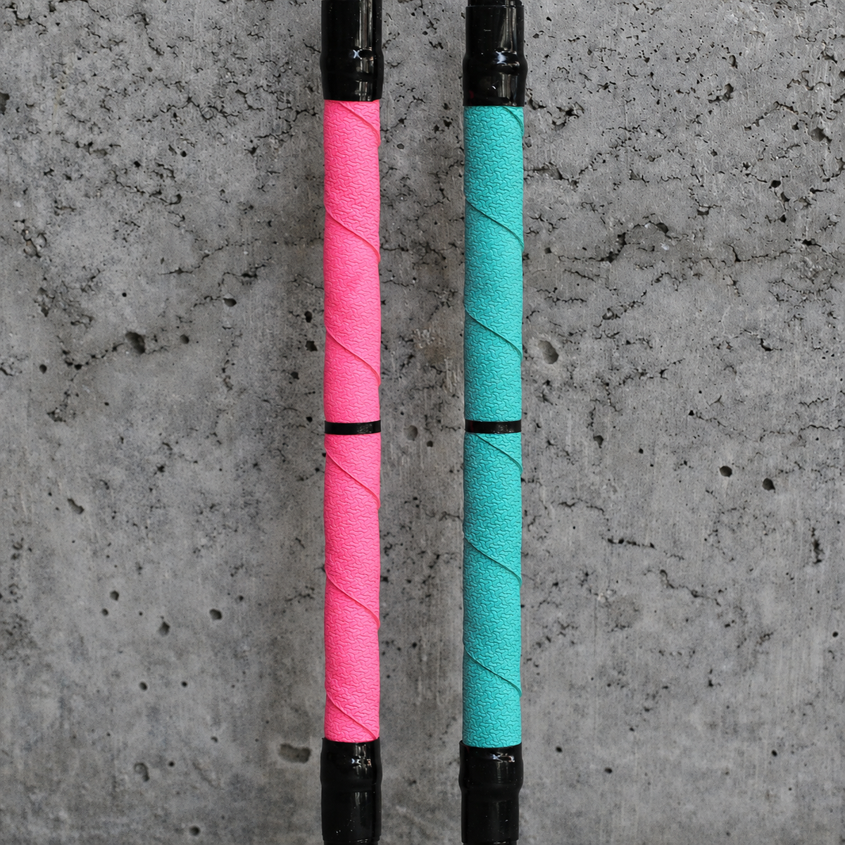 Finger Crystal Staff — Carbon Fibre + PMMA Flow Prop