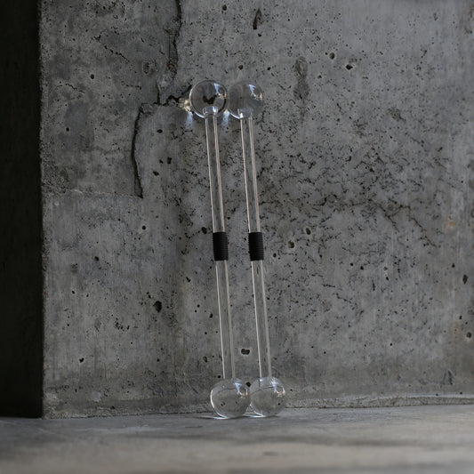 Crystal Baton Mini — PMMA Crystal Baton (Pair)