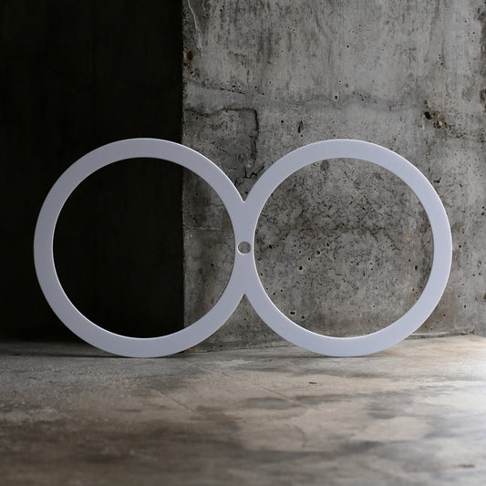8 Rings — Linked Flow Rings (Pair)